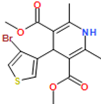 Dimethyl 4-(4-bromothiophen-3-yl)-2,6-dimethyl-1,4-dihydropyridine-3,5-dicarboxylate